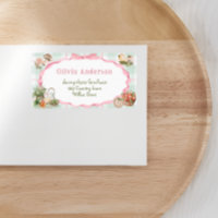 Dirección de devolución de Baby Shower del mercado