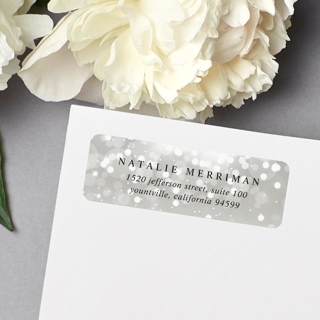 Etiqueta Dirección de devolución de brillo Platinum (Subido por el creador)