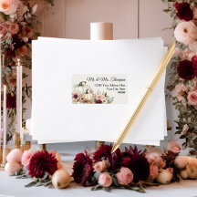 Dirección de devolución de calabaza blanca floral 