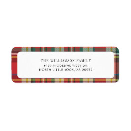 Etiqueta Dirección de devolución de feriado de Navidades de