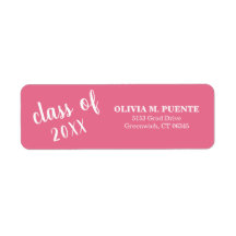 Dirección De Devolución De Graduación Rosa