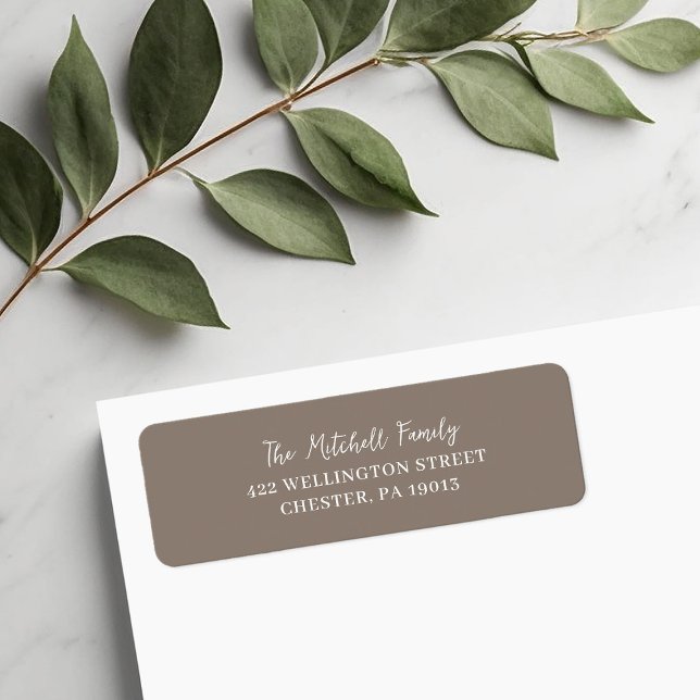 Etiqueta Dirección de devolución de Greige (Subido por el creador)