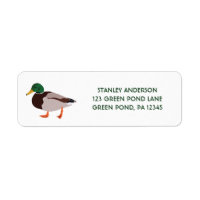Dirección de devolución de Ilustracion Mallard Duc