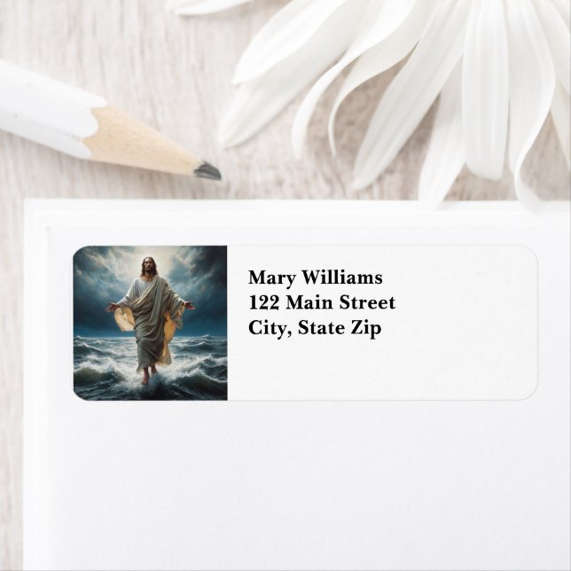 Etiqueta Dirección de devolución de Jesús (In situ)