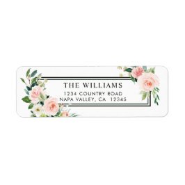 Etiqueta Dirección de devolución de la banda de color de ag