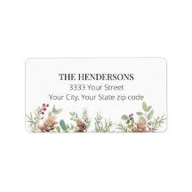 Dirección de devolución de Navidades de verde de v