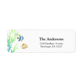 Etiqueta Dirección de devolución de peces oceánicos