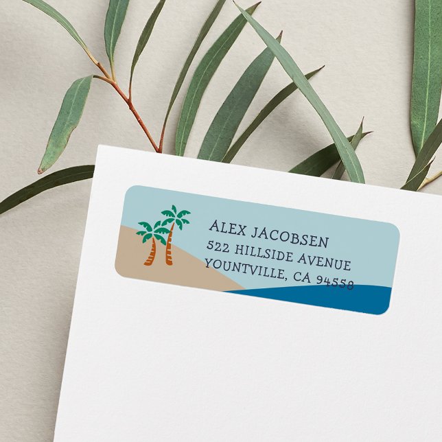 Etiqueta Dirección de devolución de playa pirata (Subido por el creador)