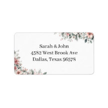 Dirección de devolución de Poinsettia rosa