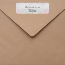 Dirección de devolución de purpurina rosa plateada