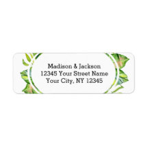 Dirección de devolución del Boda de la hoja de la 