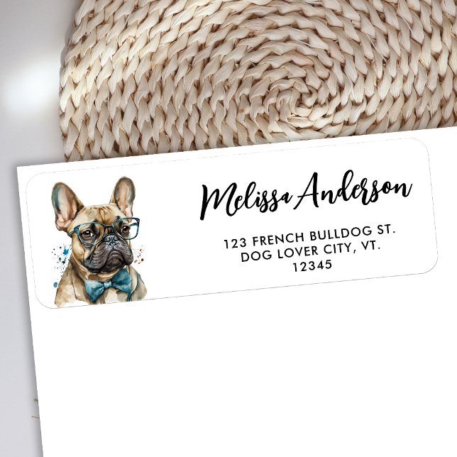 Etiqueta Dirección de devolución del Mascota  personalizado (Subido por el creador)