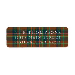 Etiqueta Dirección de devolución del Naranja de la Marina d