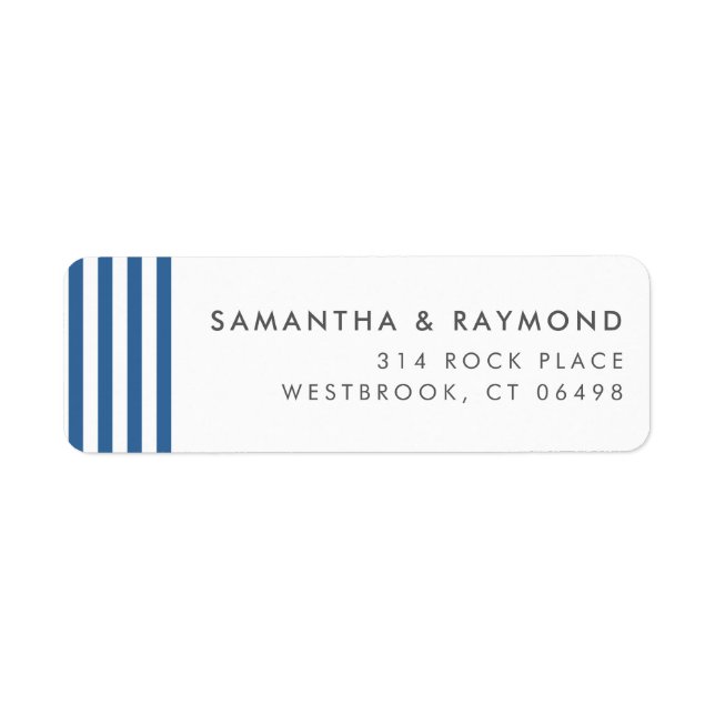 Etiqueta Dirección de devolución naumática de las onduladas (Frente)