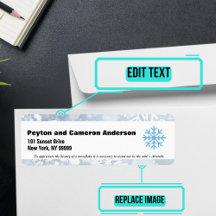 Dirección de devolución personalizada temática de