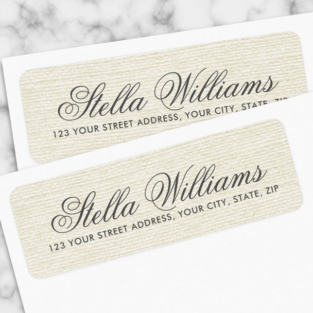 Etiqueta Dirección de guión de caligrafía de hilo de marfil (Subido por el creador)