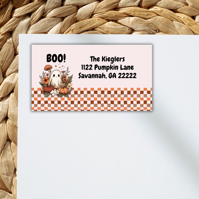 Etiqueta Dirección de Halloween de la Caída del Fantasma Co (Subido por el creador)