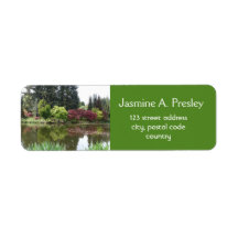 Dirección de jardín de primavera impresionante