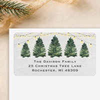 Dirección de la granja de árboles de Navidad de ma