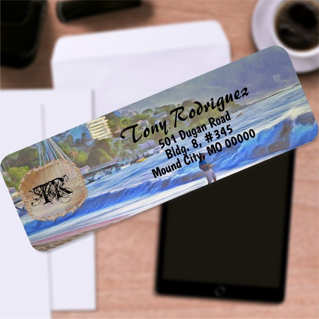 Etiqueta Dirección de la playa de Los Muertos 786 (Subido por el creador)