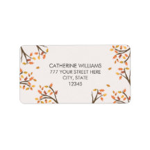 Dirección de las ramas de otoño de otoño de otoño