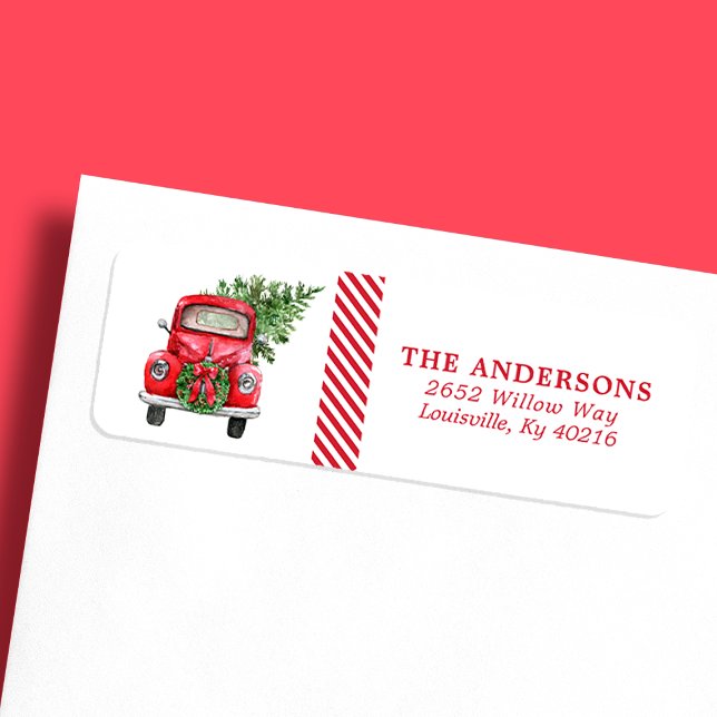 Etiqueta Dirección de Navidades de la guirnalda del camión  (Subido por el creador)
