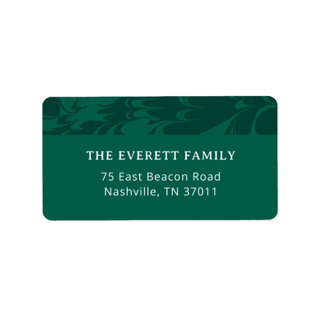 Etiqueta Dirección de redes de infantería (Frente)