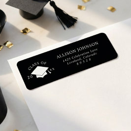 Etiqueta Dirección de Remite de Graduación