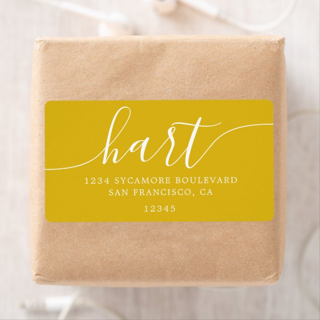 Etiqueta Dirección de retorno de la familia de guiones amar (In situ)