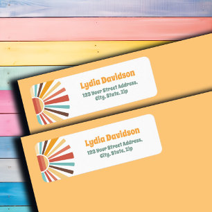 Etiqueta Dirección De Retorno De Rays Of Sunshine