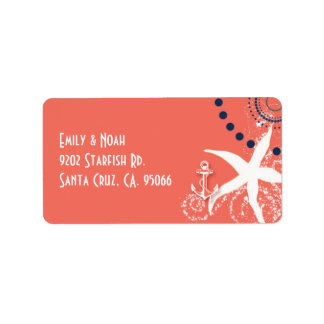 Etiqueta Dirección del Boda Náutico Coral