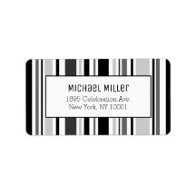 Dirección del patrón de rayas blancas de color gri