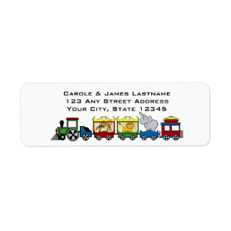 Etiqueta Dirección del tren Circus