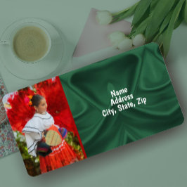 Etiqueta Dirección Fiesta Flower 2555