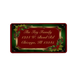 Etiqueta Dirección Holly 2.37x.1.25