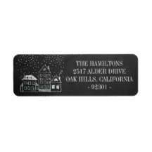 Dirección personalizada de las casas de Navidades