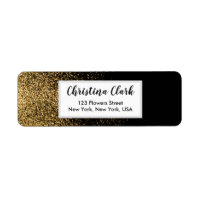 Dirección Personalizado personalizada de Purpurina