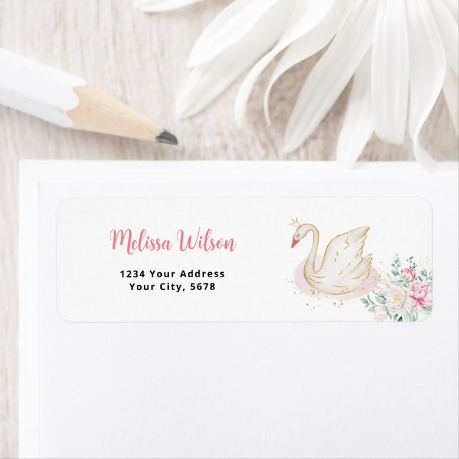 Etiqueta Dirección Princesa Cisne (In situ)