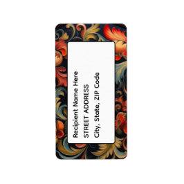 Etiqueta Dirección Rosepaint Rosemaling 6 de 6