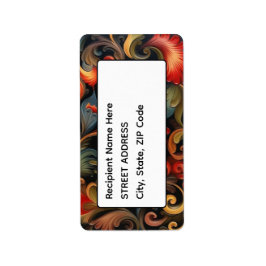 Etiqueta Dirección Rosepinta Rosemaling 2 de 6