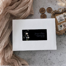 Etiqueta Dirección RSVP de la Floral de la Selva Silvestre