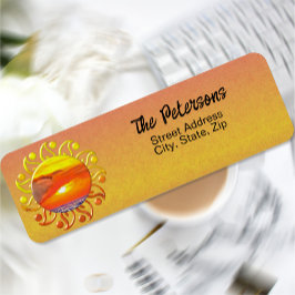 Etiqueta Dirección Sunset 2443