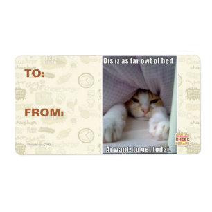 Etiqueta Dis está tan lejos de la cama.