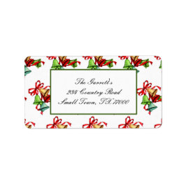 Etiqueta Discurso de los Navidades de las campanas de oro r