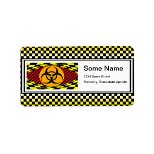 Etiqueta Diseño de Biohazard por Kenneth Yoncich