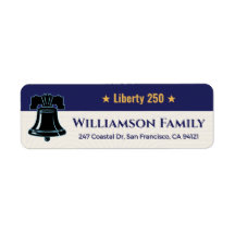 Diseño de dirección familiar patriótica Liberty Be