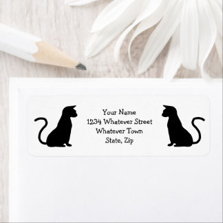 Etiqueta Diseño de gato