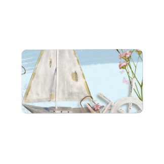 Etiqueta Diseño de serie náutica 3