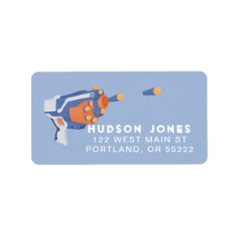 Etiqueta Diseño personalizado de la pistola de dardos de es