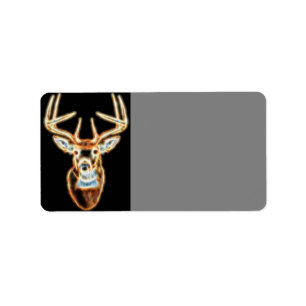 Etiqueta Diseños de Espíritu de energía de la cabeza del ve